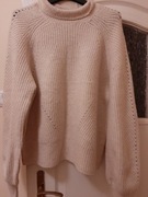 Zestaw sweter kurtka i kozuszek i bluza rozm L 