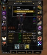 Konto WoW Stormforge Frostmourne Ret Paladin Horda 5.2 k (bis) + 9k gold