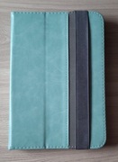 Zielone, skórzane etui na tablet 