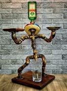 Stojak do alkoholu, nalewak, dozownik na prezent Amigo z licznikiem