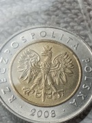 5 zł z 2008 r. Mennicza 