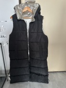 DWUSTRONNA KAMIZELKA DAMSKA BEZRĘKAWNIK roz. L