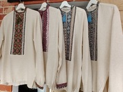 Koszula haftowana, vyshyvanka męska, lniana, haft ręczny