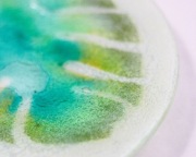 Patera unikatowa fusing "Monstera",  E.Barańska, Barańska Design, 2010