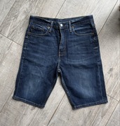 Levi’s 522 piękne damskie spodenki jeansowe rozmiar 30/XL