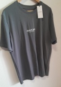 Bawełniany tshirt w szarym kolorze 