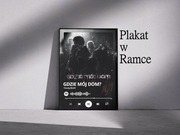 Plakat Young Multi "gdzie mój dom" plakat w ramce 42x30