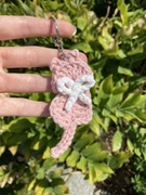 Breloczek kotka na szydełku