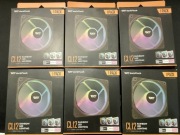 6 wentylatorów komputerowych darkflash CL12 rgb 4pin molex