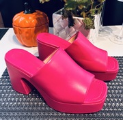 Klapki UNISA rozmiar 40 wkładka 26 cm obcas 9 cm platforma 3 cm