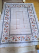 Obrus vintage, retro. 125x170 cm, folk