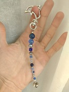 Breloczek Niebieski Delfin - do kluczy lub torebki, plecaka