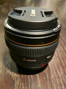 Obiektyw do aparatu. Canon LENS EF 50mm 1:1.4