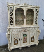 PIĘKNA WITRYNA KREDENS WŁOSKI SILIK