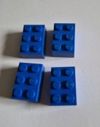 LEGO oryginalny element 3002 Cegła 2 x 3, kolor niebieski