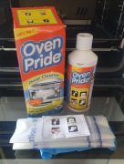 MEGA OKAZJA!!NOWY zestaw Oven Pride płyn do czyszczenia piekarnika grilla  