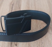 Luksusowy casualowy pasek męski z automatyczną klamrą dł.105