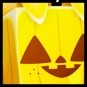 Huge Pumpkin Dog Golden Pet Simulator 99