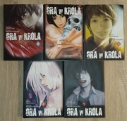 Manga Gra w Króla - tomy 1-5 (komplet)