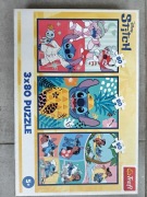 Puzzle 3x80 stitch trefl