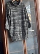 Sukienka tunika z dzianiny