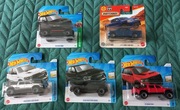 Hot Wheels Matchbox Dodge RAM Pickup 5 sztuk.