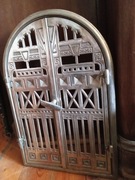 Zabytkowe drzwiczki do kominka - lata 40/50 te.