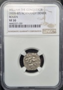 Wilhelm Zdobywca Denar Normandia - grading NGC - William the Conqueror