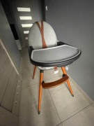 Krzesełko do karmienia 2w1 Kinderkraft Finix Zadbane