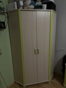 Zestaw mebli szafa, komoda, biurko