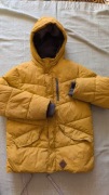 Zimowa kurtka, Reserved, rozmiar 152, kolor musztardowy, stan dobry,