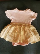 body sukienka rozm 62 zlota