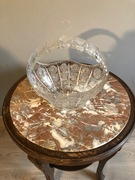 Duży kosz kryształowy 