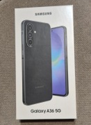 NOWY Samsung Galaxy A36 5G Czarny | Fabryczne Plomby | Gwarancja PL