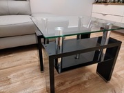 Sprzedam stolik z szklanym blatem 