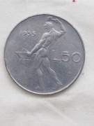 361 Włochy 50 lirów, 1955