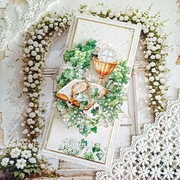 Kartka, ręcznie robiona, Komunia, uniwersalna 