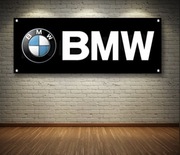 Baner plandeka BMW M Power 200x100cm performance m3 e30 m5