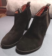 Skórzane botki Tommy Hilfiger