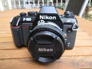 OBIEKTYW NIKKOR 50/1,4 AI  + KORPUS NIKONA F501