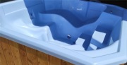 Jacuzzi CAŁOROCZNE nowe podgrzewacz masaż powietrzny rozmiar 202x192x80cm