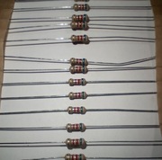 Rezystor węglowy THT 6,2k 6,2kOhm 1/4W 0,25W 10szt