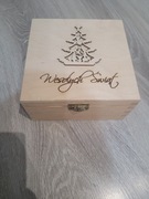 Pudełko drewniane zamykane 