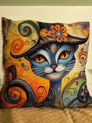 Poszewki dekoracyjne w koty 45x45