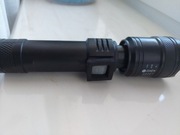 Latarka regulowany zoom usbc ladowanie