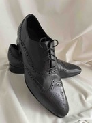 Nowe skórzane eleganckie półbuty brogsy typu derby Nico Rarini rozmiar 43