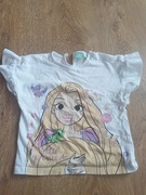 Bluzka dziewczęca dziecięca z motywem Roszpunki roz.92 krótki rękaw 