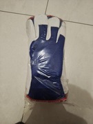 Rękawice Reis TOPER Topgekon RLTOPER 10  niebieskie z koziej skóry 