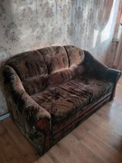 KANAPA SOFA + 2 FOTELE - komplet wypoczynkowy stan bdb Siemianowice Śląskie