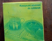 Koszyczki ażurowe do szklanek,nowe